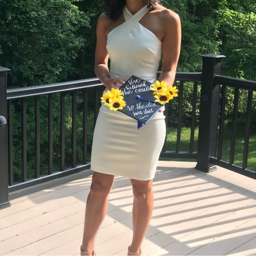White A Line Dress